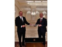 Bakan Karaismailoğlu, Aliyev ile bir araya geldi