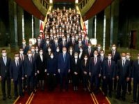 Cumhurbaşkanı Erdoğan kaymakam adaylarını kabul etti