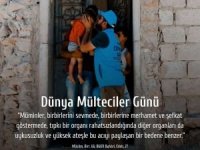 Erbaş'tan "Dünya Mülteci Günü" mesajı