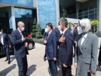 Cumhurbaşkanı Erdoğan'dan Gölbaşı Belediye Başkanı Şimşek'e ziyaret