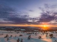 Finlandiya'nın Arktik bölgesinde son 107 yılın en yüksek sıcaklığı ölçüldü