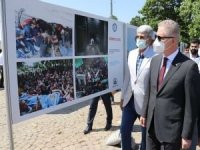Gaziantep'te “Direnen Filistin” fotoğraf sergisi açıldı