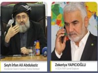 Yapıcıoğlu’ndan Kürdistan İslami Hareket Rehberi Abdulaziz'e taziye telefonu