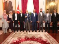 HÜDA PAR Genel Başkan Yardımcısı Abdullah Aslan'dan Darülacezeye bayram ziyareti