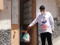 HÜDA PAR Gaziantep İl Başkanlığı Yasin Börü’nün yerine kurban eti dağıttı
