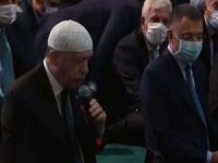 Cumhurbaşkanı Erdoğan'dan Ayasofya Camii paylaşımı