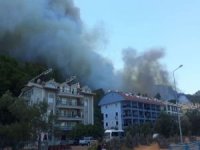 Marmaris'teki orman yangınında "sabotaj" ihtimali