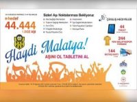 Malatya’da ödüllü aşı kampanyası