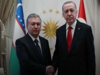 Erdoğan, Özbekistan Cumhurbaşkanı Mirziyoyev ile telefonda görüştü