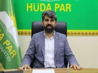HÜDA PAR Diyarbakır İl Başkanı Dinç'ten MHRS'ye tepki