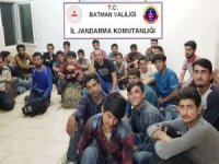 Batman’da 35 düzensiz göçmen yakalandı