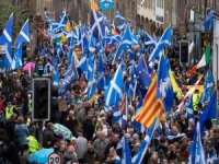 İskoçya'da bağımsızlık yanlıları gösteri düzenledi