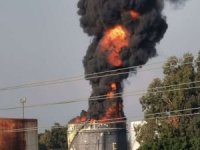 Lübnan'da "petrol tesisi" yangını