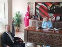 HÜDA PAR Erzincan İl Başkanı Barış'tan İl Müftüsü Çakır'a ziyaret