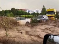 Erbil'de sel: Ev ve araçlar hasar gördü