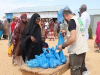 Umut Kervanı Somali'de kırmızı et yardımında bulundu