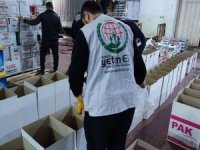 Avrupa Yetim Eli Erbil'deki selzedelere yardım eli uzattı
