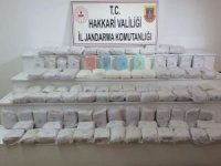 İHA destekli operasyonda 114 kilo uyuşturucu ele geçirildi