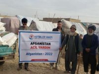 Yetimler Vakfı'ndan Afganistan'a ayni ve gıda yardımı