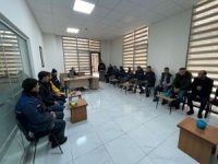 Pervari Belediye Başkanı Özcan, belediye çalışanlarının sorunlarını dinledi