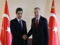 Cumhurbaşkanı Erdoğan Barzani’yi kabul etti