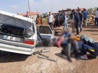 Şanlıurfa'da trafik kazası: 3'ü ağır 5 yaralı