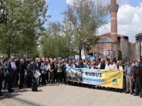 Ankaralılar Kudüs’ün özgürlüğü için toplandı