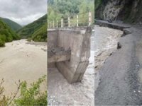 Kastamonu'da 15 köprü yıkıldı, 26 köye ulaşım sağlanamıyor