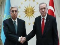 Erdoğan ve Tokayev ortak basın toplantısı düzenledi