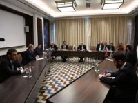 Azerbaycan-Ermenistan-Rusya dışişleri bakanları bir araya geldi