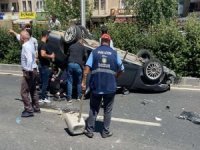 Diyarbakır'da trafik kazası: 2'si ağır 3 yaralı