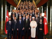 Cumhurbaşkanı Erdoğan müşavir ve ataşeleri kabul etti