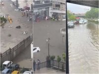 Ankara'da sel: Onlarca araç ve iş yeri sular altında kaldı