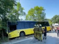 İstanbul'da İETT otobüsü kaza yaptı: 6 yaralı