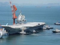Çin üçüncü uçak gemisini suya indirdi