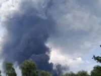 Harkov'daki gaz fabrikası vuruldu