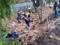 Meksika'da minibüs kazası: 13 ölü