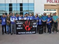 Konya’daki doktorun öldürülmesini protesto eden sağlık çalışanları iş bıraktı