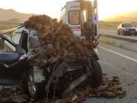 Ağrı’da trafik kazası: Bir ölü, 9 yaralı