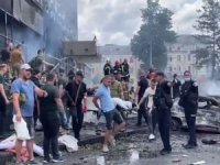 Ukrayna'da iş merkezine roketli saldırı: 12 ölü 25 yaralı
