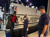 Yunanistan'ın Türkiye Karasularına ittiği 282 düzensiz göçmen kurtarıldı