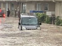 Bursa’nın Mudanya ilçesi sular altında kaldı