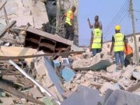 Nijerya'da 7 katlı bina çöktü