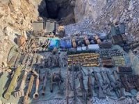 Pençe-Kilit Operasyonu Bölgesinde iki mağarada çok sayıda silah ve mühimmat ele geçirildi