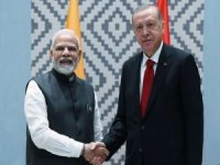 Cumhurbaşkanı Erdoğan, Hindistan Başbakanı Narendra Modi'yi kabul etti