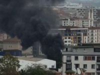 İstanbul'da fabrikada yangın