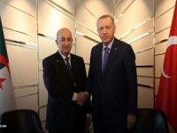 Cumhurbaşkanı Erdoğan Cezayir Cumhurbaşkanı ile görüştü