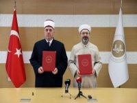 Diyanet İşleri Başkanlığı ile Kosova İslam Birliği Başkanlığı arasında protokolü imzalandı