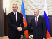 Aliyev ile Putin Bişkek'te bir araya geldi