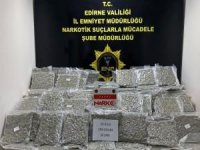 Kapıkule'de bir tırda 39 kilo uyuşturucu yakalandı